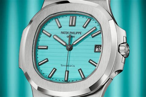 patek philippe watch tiffany blue|patek philippe nautilus blue dial.